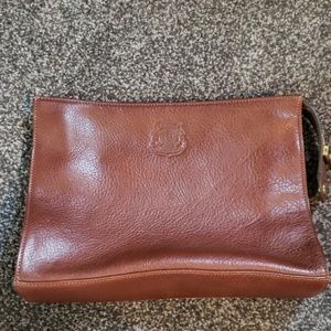 Ghurka leather toiletry bag